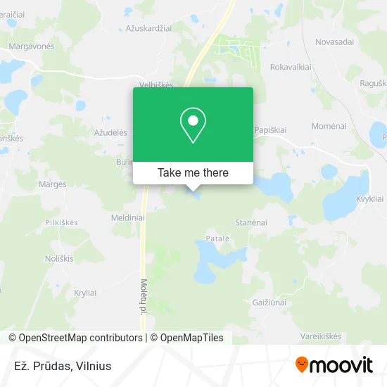 Карта Ež. Prūdas