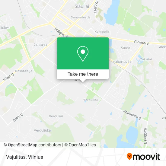 Карта Vajulitas