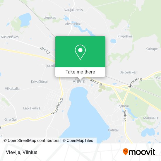 Карта Vievija