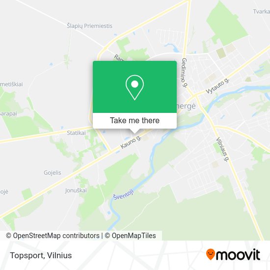 Карта Topsport
