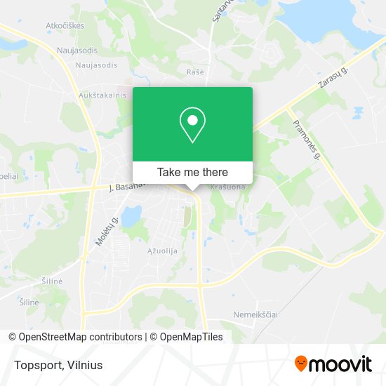 Карта Topsport
