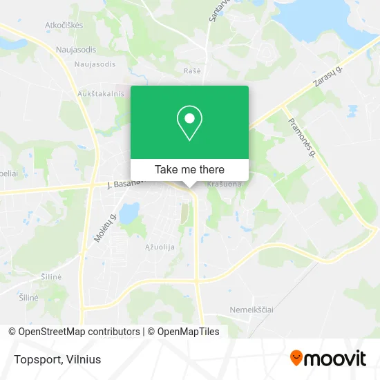 Карта Topsport