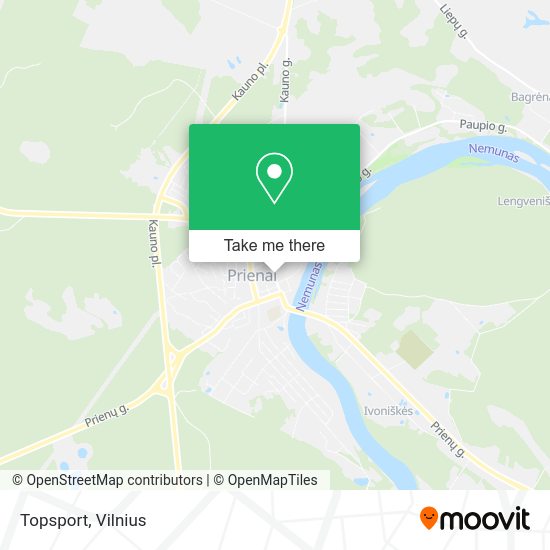 Карта Topsport