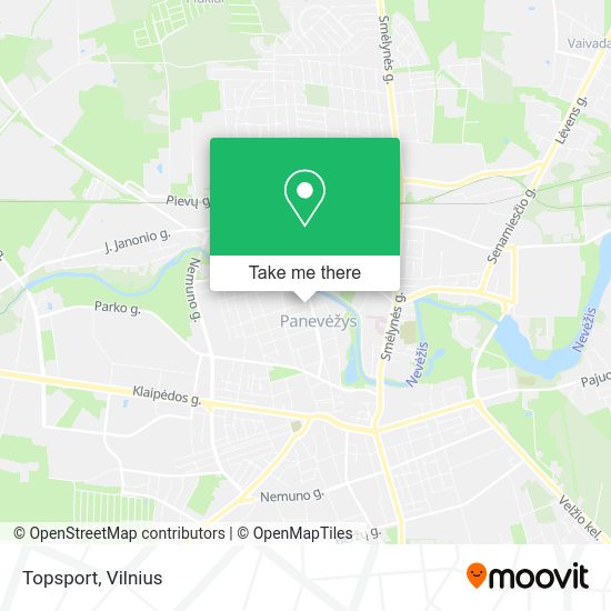 Карта Topsport