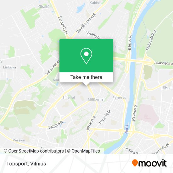 Карта Topsport
