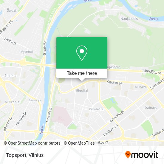 Карта Topsport