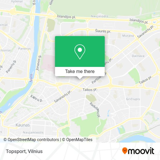 Карта Topsport