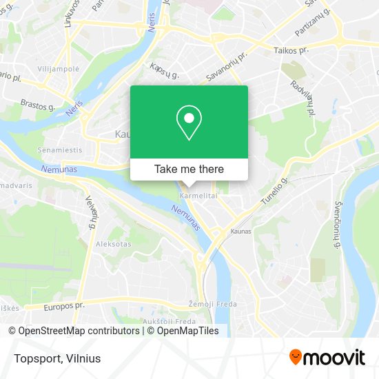 Карта Topsport
