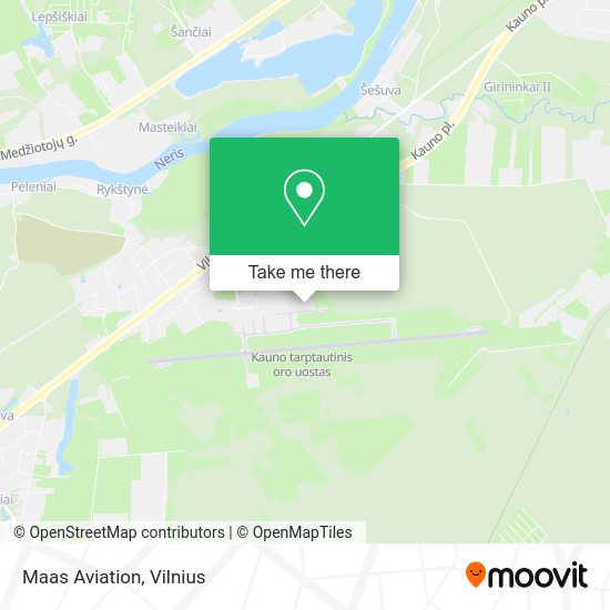 Карта Maas Aviation