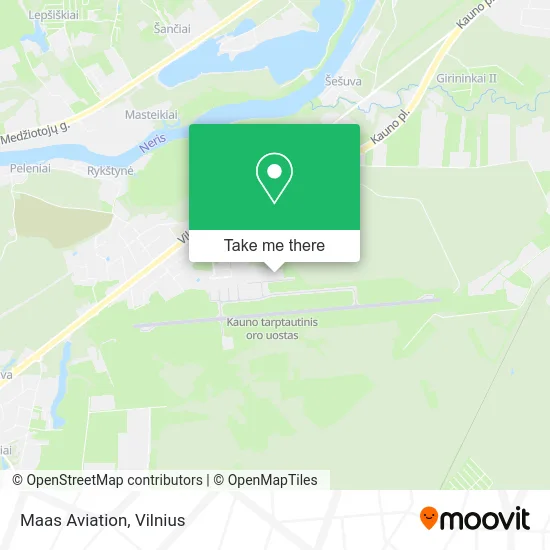 Карта Maas Aviation