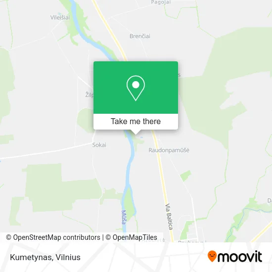 Карта Kumetynas