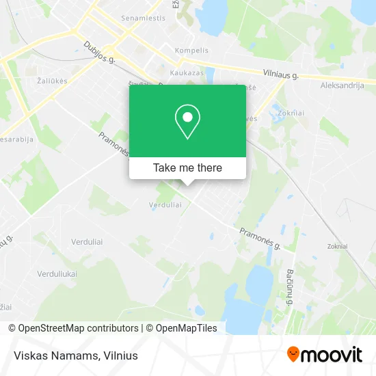 Карта Viskas Namams