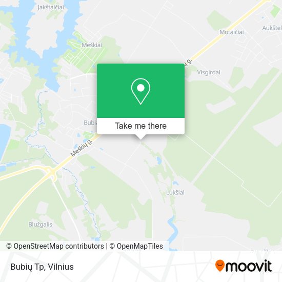 Карта Bubių Tp