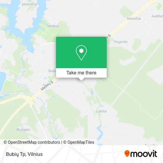Карта Bubių Tp