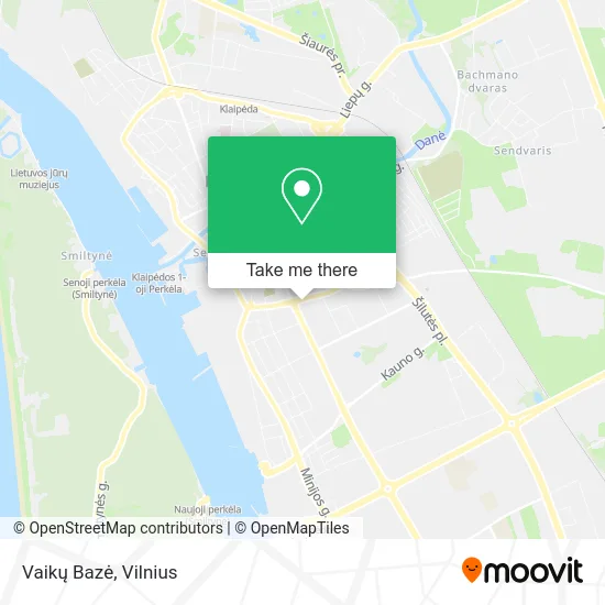 Карта Vaikų Bazė