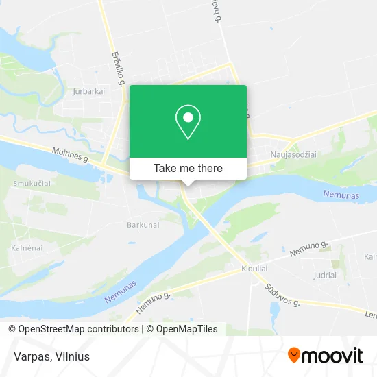 Varpas map