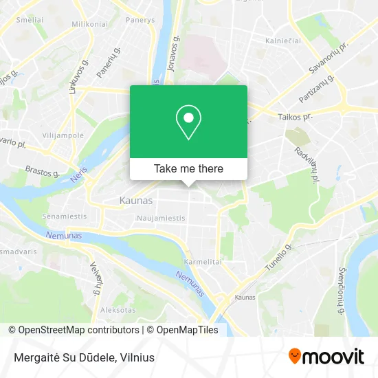 Карта Mergaitė Su Dūdele