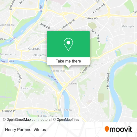 Карта Henry Parland