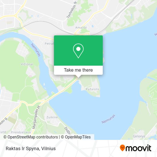 Карта Raktas Ir Spyna