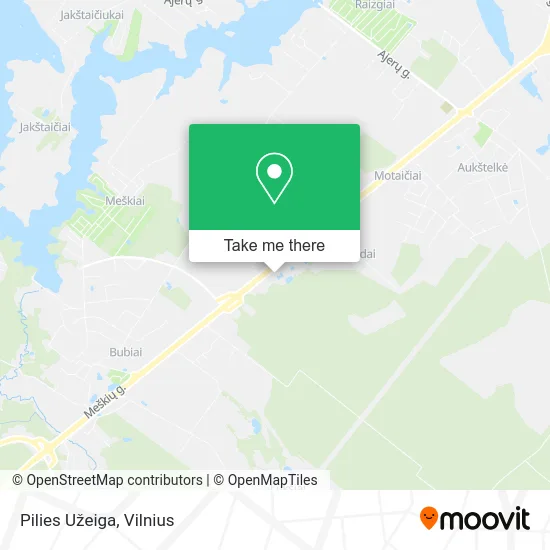 Карта Pilies Užeiga