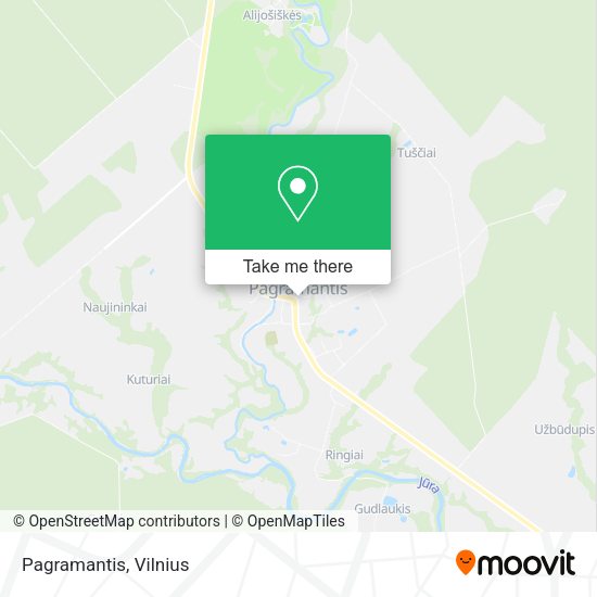 Карта Pagramantis