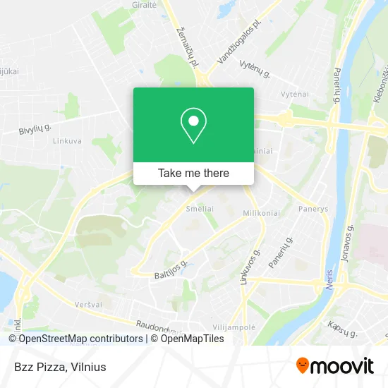 Карта Bzz Pizza