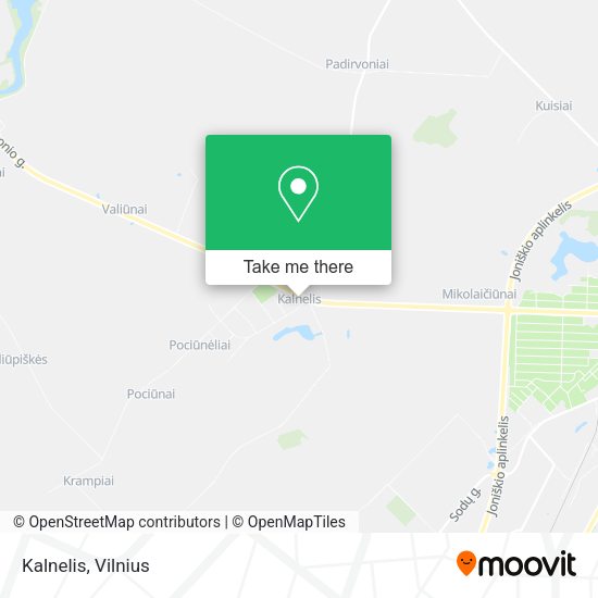 Карта Kalnelis