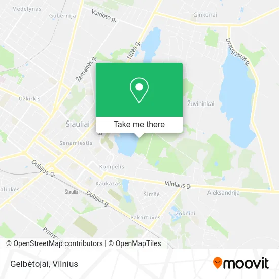 Карта Gelbėtojai