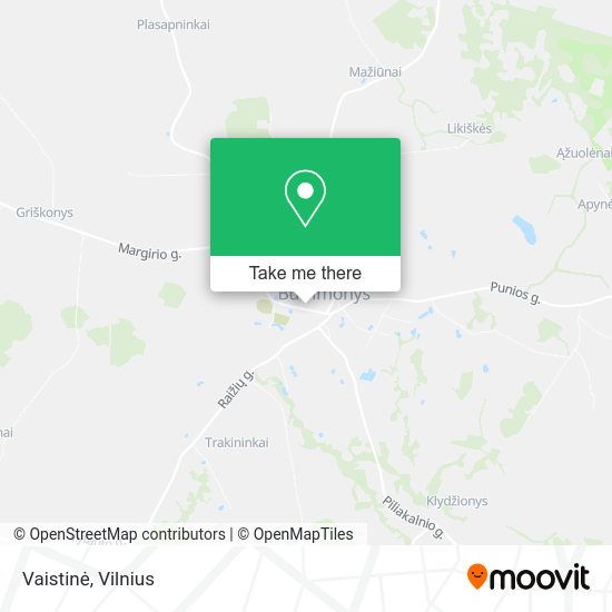 Карта Vaistinė