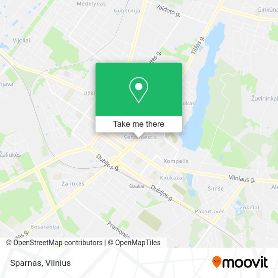 Карта Sparnas
