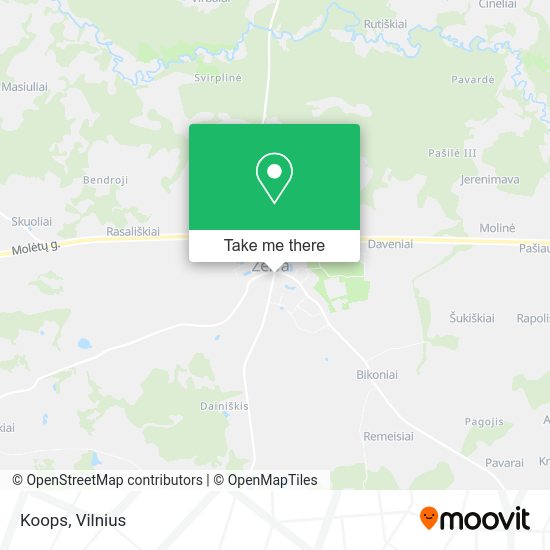Карта Koops