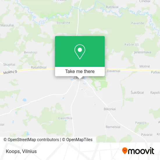 Koops map