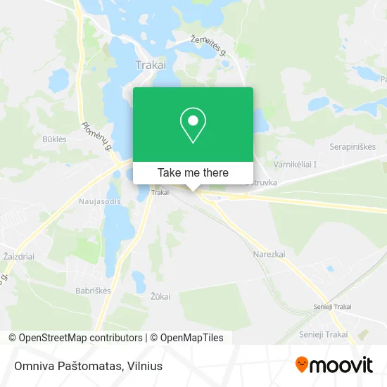 Карта Omniva Paštomatas