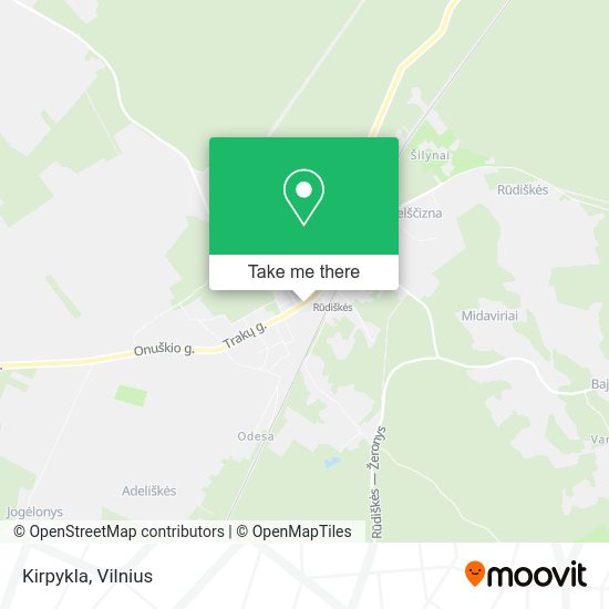 Карта Kirpykla