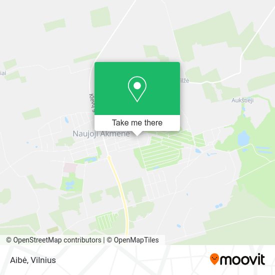 Карта Aibė