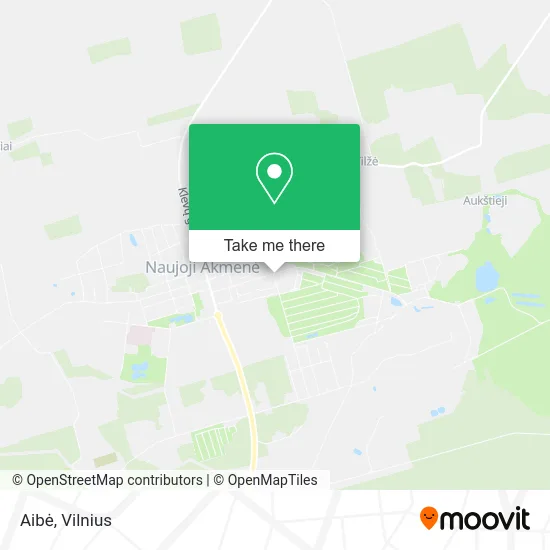 Карта Aibė