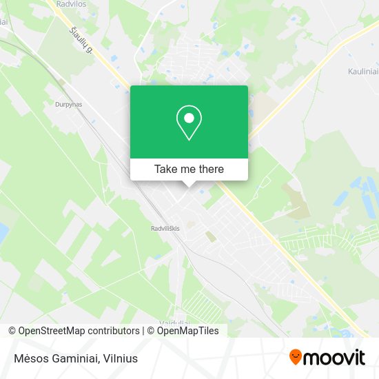 Карта Mėsos Gaminiai