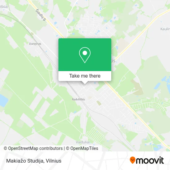 Карта Makiažo Studija