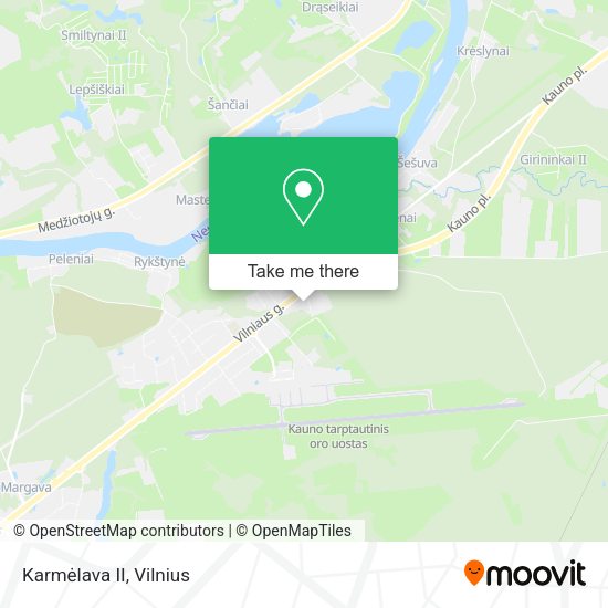 Карта Karmėlava II
