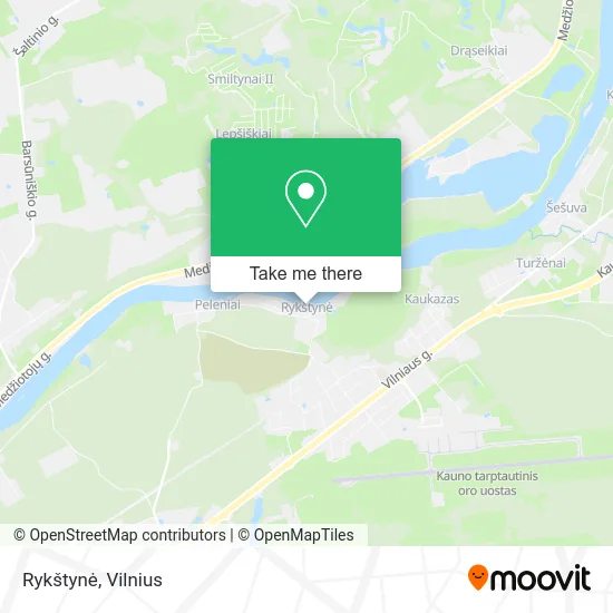 Карта Rykštynė