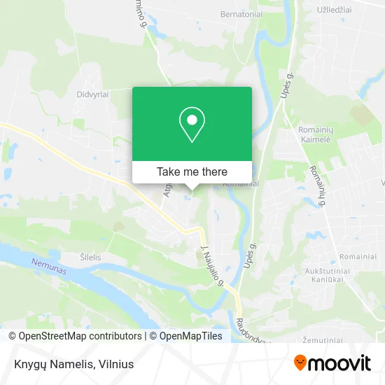 Карта Knygų Namelis