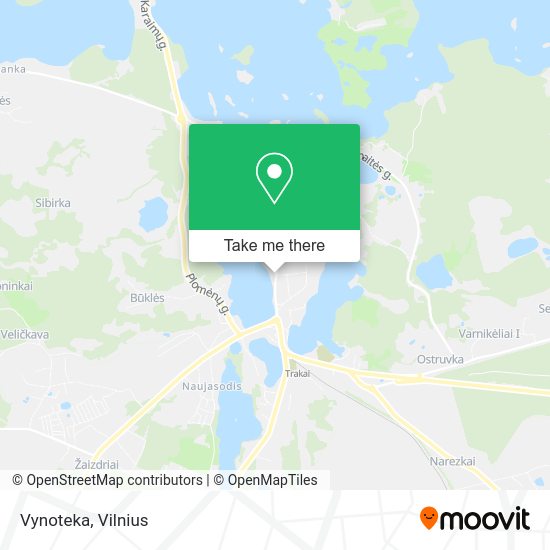 Карта Vynoteka