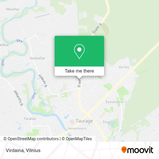 Virdaina map
