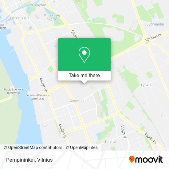 Карта Pempininkai