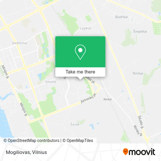 Карта Mogiliovas