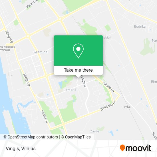 Карта Vingis