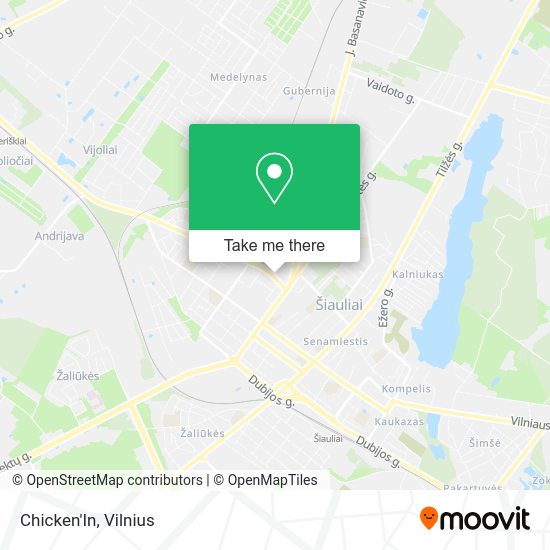Карта Chicken'In