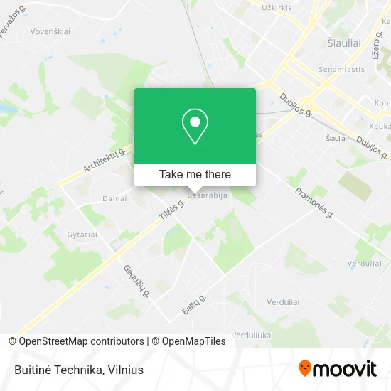 Карта Buitinė Technika