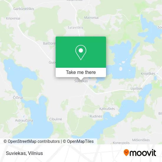 Карта Suviekas