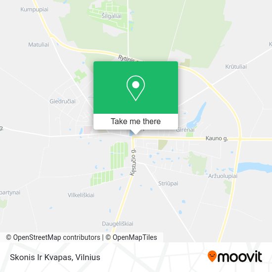 Карта Skonis Ir Kvapas